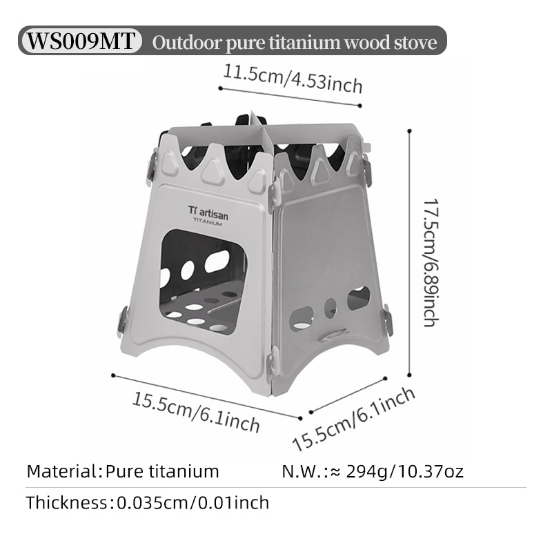 Titanium Wood Stove