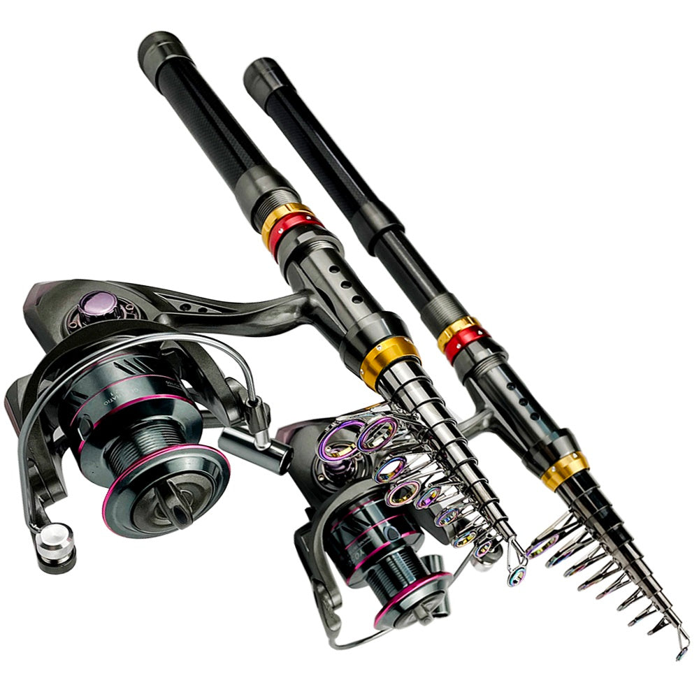 Telescopic Fishing Rod & Reel