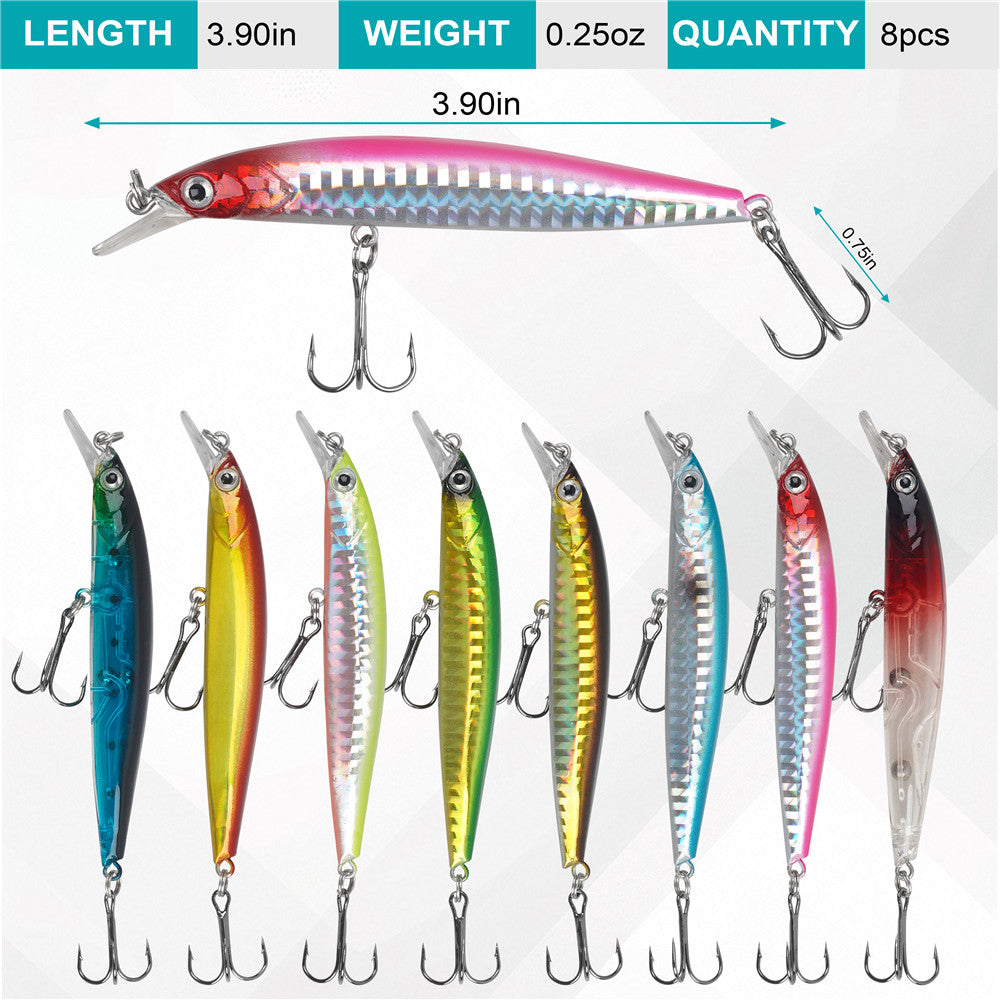 Lure bait 8pcs