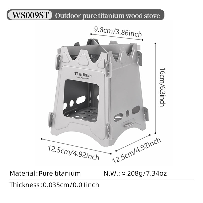 Titanium Wood Stove