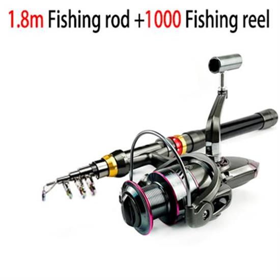 Telescopic Fishing Rod & Reel