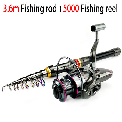 Telescopic Fishing Rod & Reel