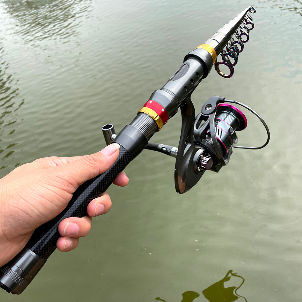 Telescopic Fishing Rod & Reel
